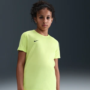 Koszulka piłkarska z krótkim rękawem dla dużych dzieci Nike Dri-FIT Strike - Zieleń