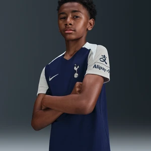 Koszulka piłkarska z krótkim rękawem dla dużych dzieci Nike Dri-FIT Tottenham Hotspur Strike - Niebieski