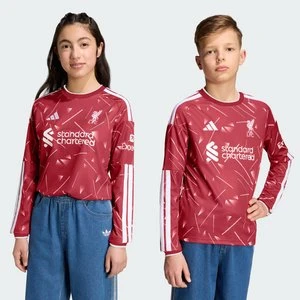 Koszulka podstawowa dla dzieci Liverpool FC 26/27 z długim rękawem Adidas