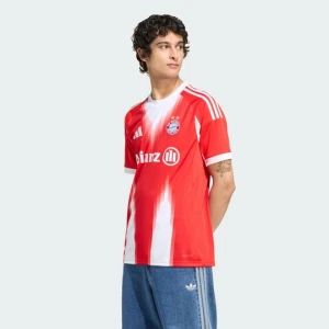 Koszulka podstawowa FC Bayern 25 / 26 (drużyna żeńska) Adidas czerwony