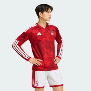 Koszulka podstawowa Nottingham Forest 26 / 27 z długim rękawem Adidas czerwony