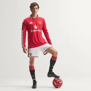 Koszulka podstawowa z długim rękawem Manchester United 26/27 Authentic Adidas