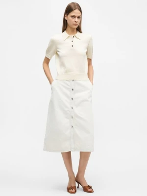 Koszulka polo A.p.c. biały