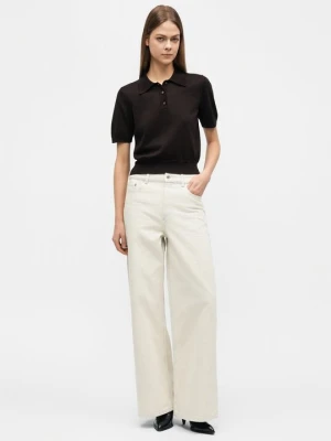 Koszulka polo A.p.c. brązowy