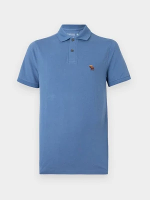 Koszulka polo Abercrombie & Fitch niebieski