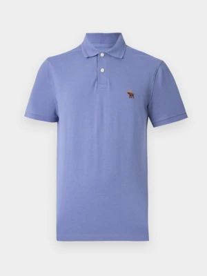 Koszulka polo Abercrombie & Fitch niebieski