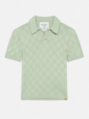 Koszulka polo Abercrombie & Fitch zielony