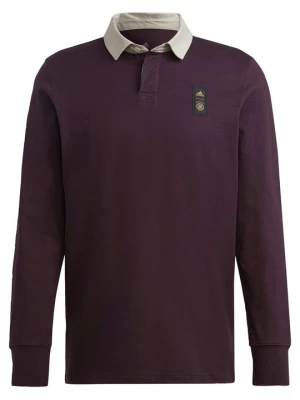 Koszulka polo Adidas bordowy