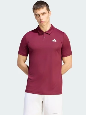 Koszulka polo Adidas bordowy