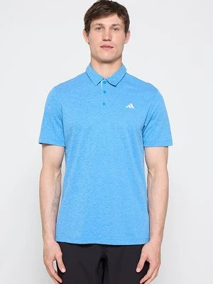 Koszulka polo Adidas niebieski