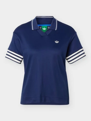 Koszulka polo Adidas granatowy