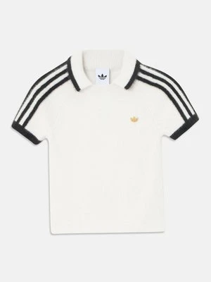 Koszulka polo adidas Originals mleczny