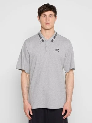 Koszulka polo adidas Originals szary