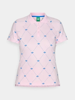 Koszulka polo Adidas różowy