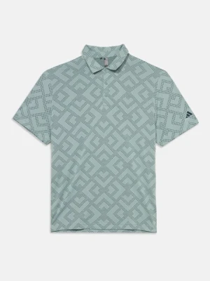 Koszulka polo Adidas zielony