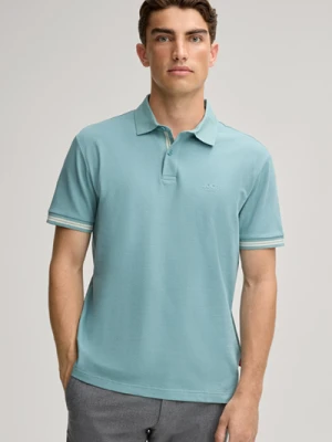 Koszulka polo Amare w miętowym kolorze Joop