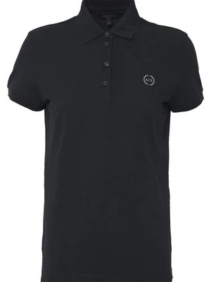 Koszulka polo Armani Exchange granatowy