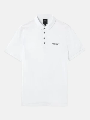 Koszulka polo Armani Exchange biały