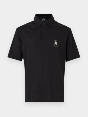Koszulka polo Armani Exchange czarny