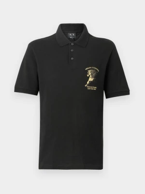 Koszulka polo Armani Exchange czarny