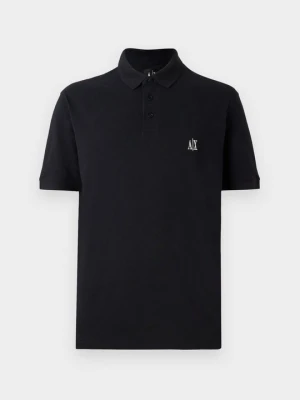 Koszulka polo Armani Exchange granatowy