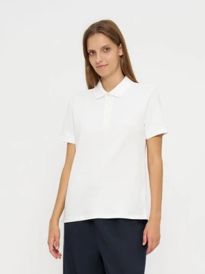 Koszulka polo Barbour biały