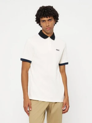 Koszulka polo Barbour biały