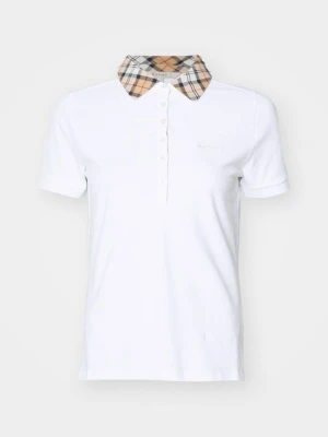 Koszulka polo Barbour mleczny