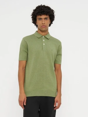 Koszulka polo Barbour zielony
