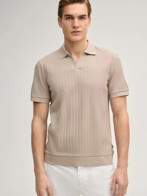 Koszulka polo Baronito w kolorze beżowym Joop