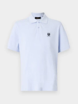 Koszulka polo Belstaff jasnoniebieski