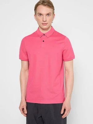 Koszulka polo Bogner różowy