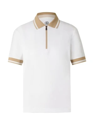 Koszulka polo Bogner mleczny