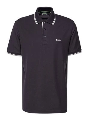 Koszulka polo Boss granatowy