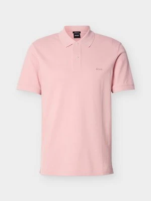 Koszulka polo Boss jasnoróżowy