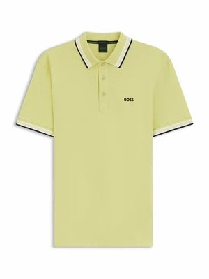 Koszulka polo Boss żółty