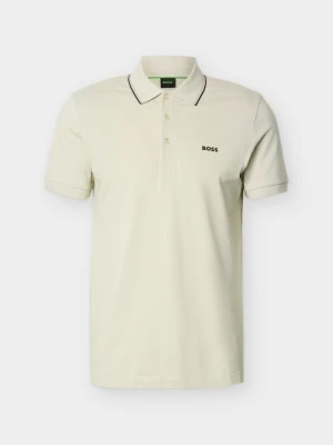 Koszulka polo Boss beżowy