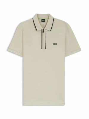 Koszulka polo Boss beżowy
