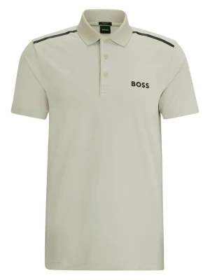 Koszulka polo Boss beżowy