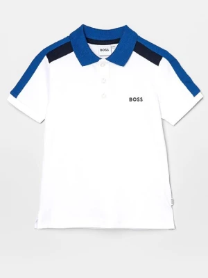Koszulka polo Boss biały