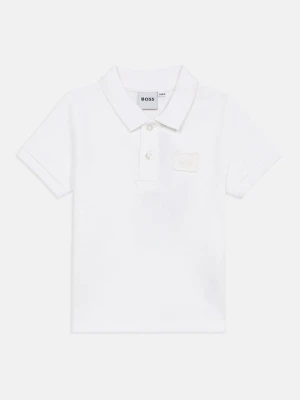 Koszulka polo Boss biały