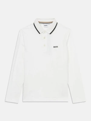 Koszulka polo Boss biały