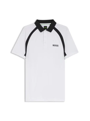 Koszulka polo Boss biały