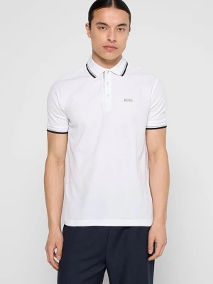 Koszulka polo Boss biały