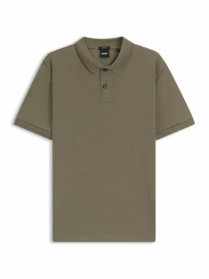 Koszulka polo Boss brązowy