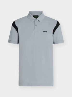 Koszulka polo Boss ciemnoszary