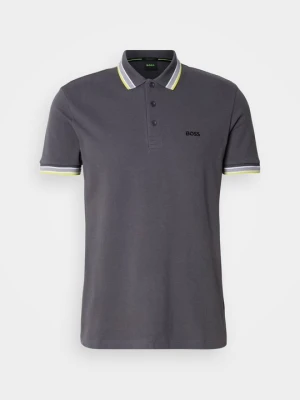 Koszulka polo Boss ciemnoszary
