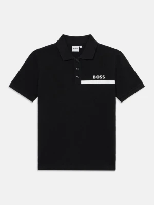 Koszulka polo Boss czarny