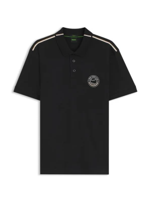 Koszulka polo Boss czarny