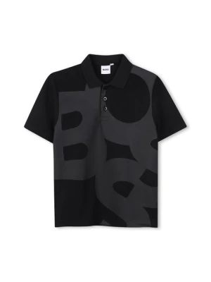 Koszulka polo Boss czarny